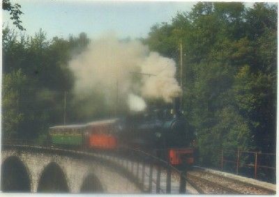 POSTAL DE TRENES. VIADUC DE LA BAIE DE CLARENS