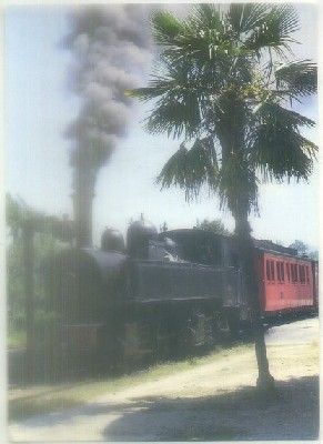 POSTAL DE TRENES. LOCOMOTIVA E165. AÑO 1908