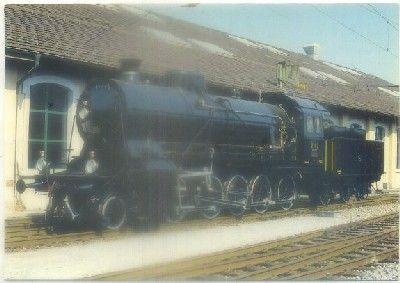 POSTAL DE TRENES. CHEMINS DE FER FEDERAUX SUISSES
