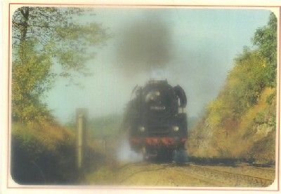 POSTAL DE TRENES. LOK 01 0521 ZWISCHEN SAALFELD