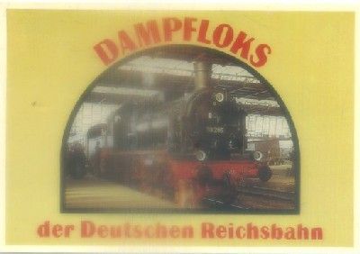 POSTAL DE TRENES. DAMFLOKS DER DEUTSCHEN