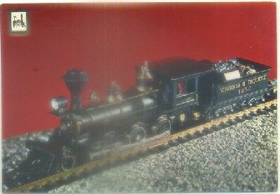 POSTAL DE TRENES. LOCOMOTORA AMERICANA PORTER MOGUL. SERIE 1ª Nº 16