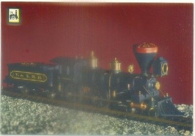 POSTAL DE TRENES. LOCOMOTORA GENOA. CIA. VIRGINIA & TRUCKEE. SERIE 1ª Nº 4