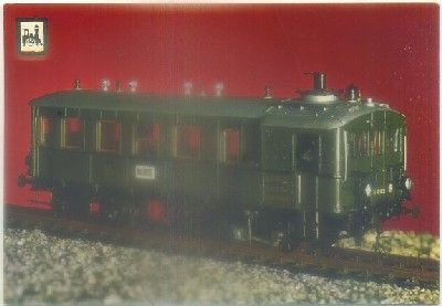 POSTAL DE TRENES. LOCOMOTORA KITTEL DE ORIGEN ALEMAN. SERIE 1 ª Nº 3
