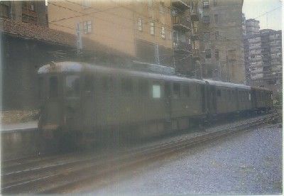 POSTAL DE TRENES. AUTOMOTOR ELECT. MCD-3. CONST. GANZ EN 1928. Nº 191