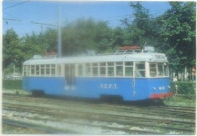 POSTAL DE TRENES. AUTOMOTOR ELECT. MC-30. F.C. S.E.F.T. SAN SEBASTIAN. Nº 192