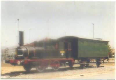 POSTAL DE TRENES. LOCOMOTORA VAPOR 020/0212. CONST. ANJULBAULT 1864. Nº 738