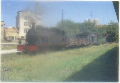 POSTAL DE TRENES. LOCOMOTORA VAPOR Nº 22. MAQUINISTA TERRESTRE Y MARITIMA Nº 212