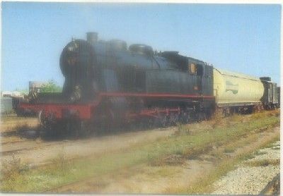 POSTAL DE TRENES. LOCOMOTORA 242F. CONST. MAQUINISTA TERRESTRE 1924. Nº 23