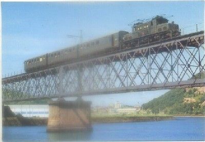 POSTAL DE TRENES. FERROCARRILES VASCONGADOS. LOCOM. SERIE 1/10. Nº 5