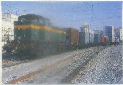 POSTAL DE TRENES. LOCOMOTORA DIESEL 10704. TIPO BO BO. Nº 236