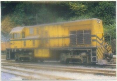 POSTAL DE TRENES. LOCOMOTORA DIESEL ELECT. SERIE 1501-1510. CONS. G.E.C.O. Nº 159