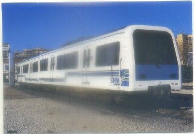 POSTAL DE TRENES. UNIDAD DIESEL 61-08. CONST. CAF EN 1995. Nº 537