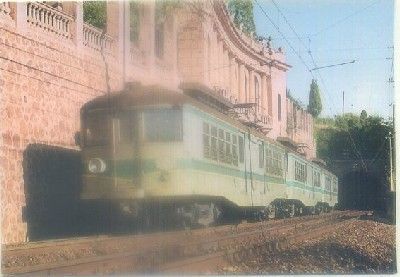 POSTAL DE TRENES. AUTOMOTORES ELECT. Nº 10+11+15. FF.CC. CATALUNYA. Nº 32