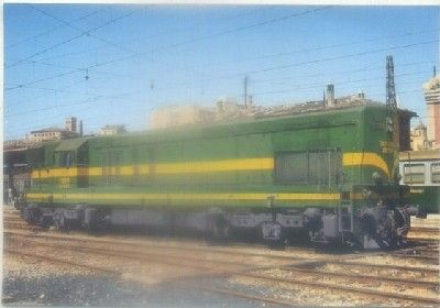 POSTAL DE TRENES. LOCOMOTORA DIESEL ELECT. SERI 1961/70. B. MOTORS. Nº 11