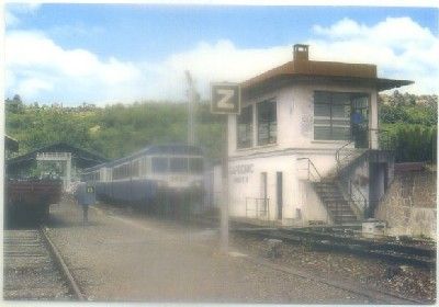 POSTAL DE TRENES. LE RAIL USSELLOIS B.P. 123-19204 CEDEX