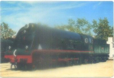 POSTAL DE TRENES. Nº 169. LOC. VAPOR 241 F. CONST. M.T.M. EN 1939