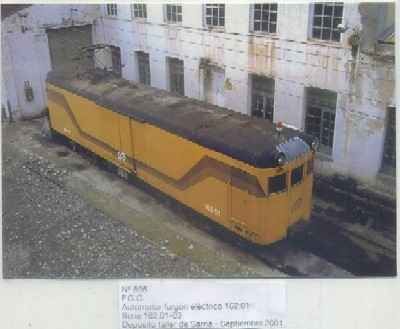 POSTAL DE TRENES Nº 895. F.G.C. AUTOMOTOR ELECT. 162.01. TALLER DE SARRIA 2001