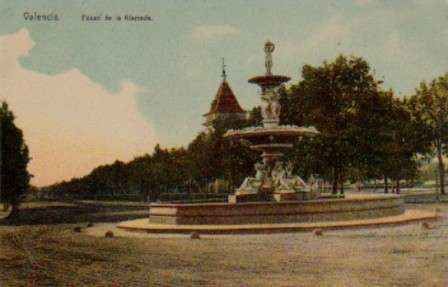 POSTAL ANTIGUA DE VALENCIA. Nº 17. PASEO DE LA ALAMEDA.