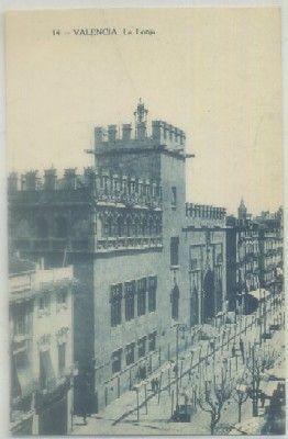POSTAL ANTIGUA DE VALENCIA. LA LONJA