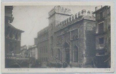 POSTAL ANTIGUA DE VALENCIA. LA LONJA Nº 23