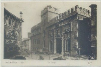POSTAL ANTIGUA DE VALENCIA. LA LONJA Nº 23