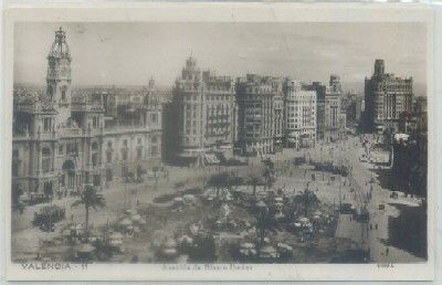POSTAL ANTIGUA DE VALENCIA. AVENIDA DE BLASCO IBAÑEZ Nº 11
