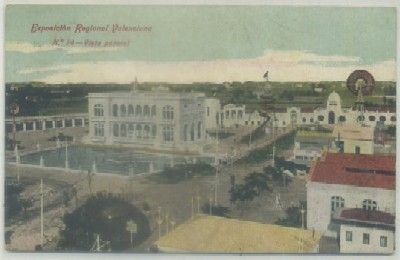 POSTAL ANTIGUA DE VALENCIA. EXPO. REG.VALENCIANA. VISTA PARCIAL Nº 14