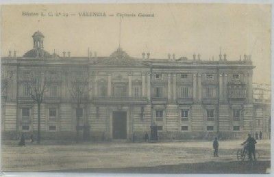POSTAL ANTIGUA DE VALENCIA. CAPITANIA GENERAL Nº 19