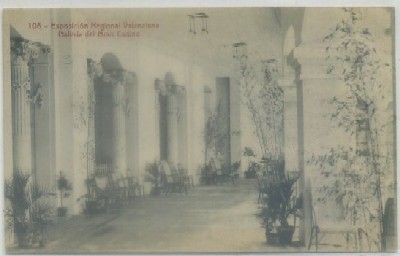 POSTAL ANTIGUA DE VALENCIA. EXPO. NACIONAL. GALERIA DEL GRAN CASINO Nº 108