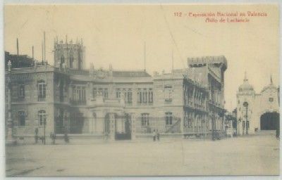 POSTAL ANTIGUA DE VALENCIA. EXPO. NACIONAL. ASILO DE LACTANCIA Nº 112