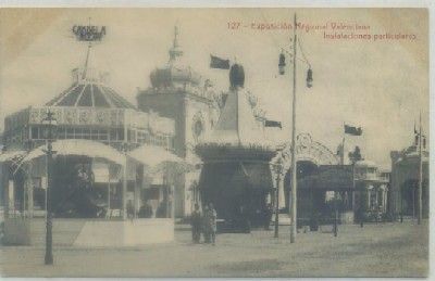 POSTAL ANTIGUA DE VALENCIA. EXPO. REGIONAL. INSTALACIONES PARTICULARES Nº 127