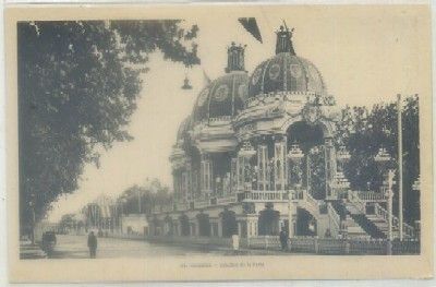 POSTAL ANTIGUA DE VALENCIA. PABELLON DE LA FERIA Nº 54
