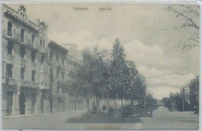 POSTAL ANTIGUA DE VALENCIA. GRAN VIA