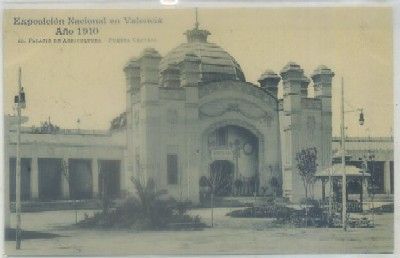 POSTAL ANTIGUA DE VALENCIA. EXPO. NACIONAL 1910. PALACIO DE CULTURA Nº 50