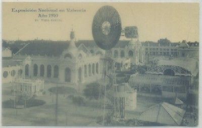 POSTAL ANTIGUA DE VALENCIA. EXPO. NACIONAL 1910. VISTA PARCIAL Nº 26