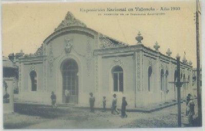 POSTAL ANTIGUA DE VALENCIA. EXPO. NACIONAL 1910. PABELLON INDUSTRIA ABANIQUERA Nº 22