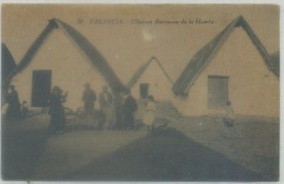 POSTAL ANTIGUA DE VALENCIA. CLASICAS BARRACAS DE LA HUERTA Nº 39