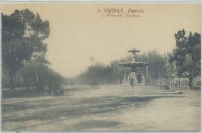 POSTAL ANTIGUA DE VALENCIA. ALAMEDA Nº 9