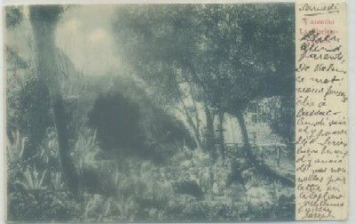 POSTAL ANTIGUA DE VALENCIA. LA GLORIETA. CASCADA