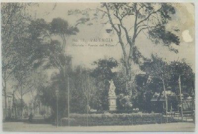 POSTAL ANTIGUA DE VALENCIA. FUENTE DEL TRITON Nº 12