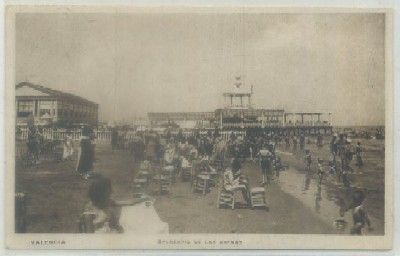 POSTAL ANTIGUA DE VALENCIA. BALNEARIO DE LAS ARENAS