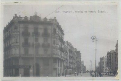 POSTAL ANTIGUA DE VALENCIA. AVENIDA DE VICTORIA EUGENIA Nº 1209