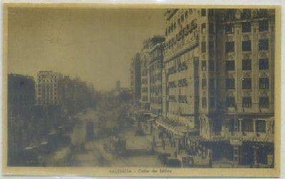 POSTAL DE VALENCIA. CALLE DE JATIVA