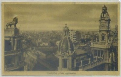 POSTAL DE VALENCIA. VISTA PANORAMICA