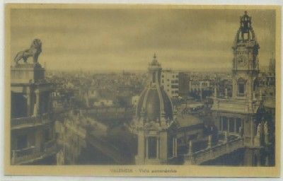 POSTAL DE VALENCIA. VISTA PANORAMICA