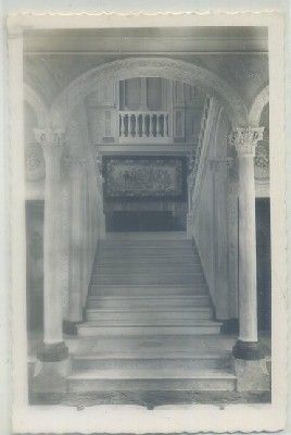 POSTAL DE VALENCIA. MUSEO NACIONAL DE CERAMICA. ARRANQUE ESCALERA PRINCIPAL Nº 184
