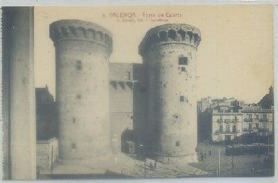 POSTAL ANTIGUA DE VALENCIA. TORRE DE CUARTE Nº 8
