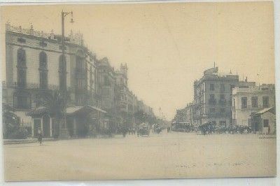 POSTAL ANTIGUA DE VALENCIA. AVENIDA DE LOS ALIADOS. GRAO