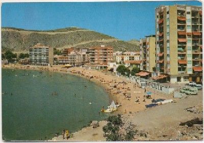 POSTAL DE VALENCIA. CULLERA. PLAYA LILLA